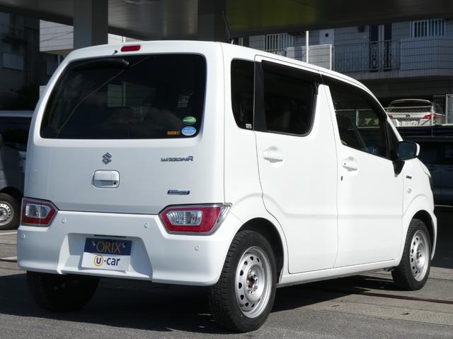 ワゴンＲ 　１年保証付　純正オーディオ　スマートキー　プッシュスタート　クリアランスソナー　レーンアシスト　衝突被害軽減システム　アイドリングストップ　電動格納ミラー　シートヒーター　ミュージックプレイヤー接続可（7枚目）