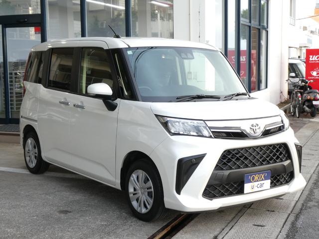 ルーミー Ｇ　１年保証付　ナビ　バックカメラ　両側パワースライドドア　コーナーセンサー　ＬＥＤヘッドライト　ＥＴＣ　オートハイビーム　オートライト　オートエアコン　Ｂｌｕｅｔｏｏｔｈ　トヨタセーフティセンス