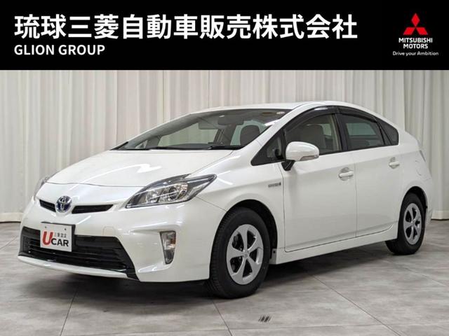 沖縄県の中古車ならプリウス Ｓ　内地仕入・走行１６５００Ｋｍ・車検整備付・保証付・ワンオーナー・バックカメラ・純正１５ＡＷ・ＨＩＤヘッド・電動格納ミラー・Ｓ－ＶＳＣ・オートエアコン・エクシードバイザー・衝突安全ボディ