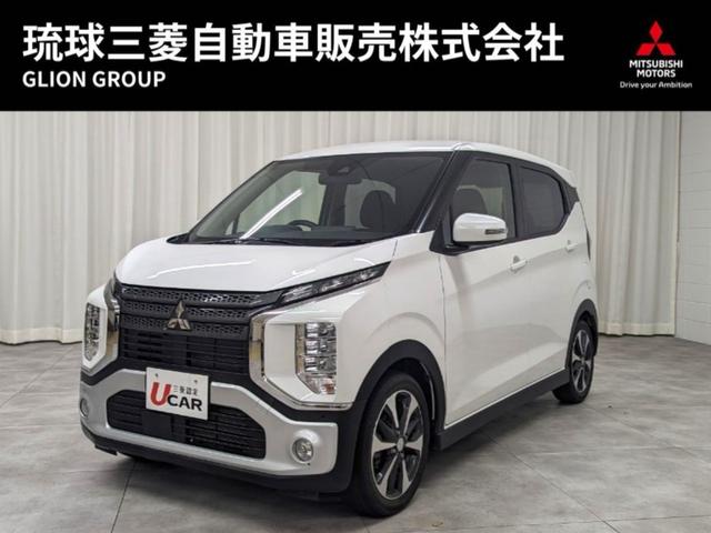 三菱 ｅＫクロス Ｇ　・展示試乗車・プロパイロット・走行３１０００ｋｍ・車検整備付・三菱認定保証・純正ナビ・フルセグＴＶ・純正１５ＡＷ・スマートキー・プッシュスタート・障害物センサー・ＬＥＤヘッド・ダウンヒルアシスト