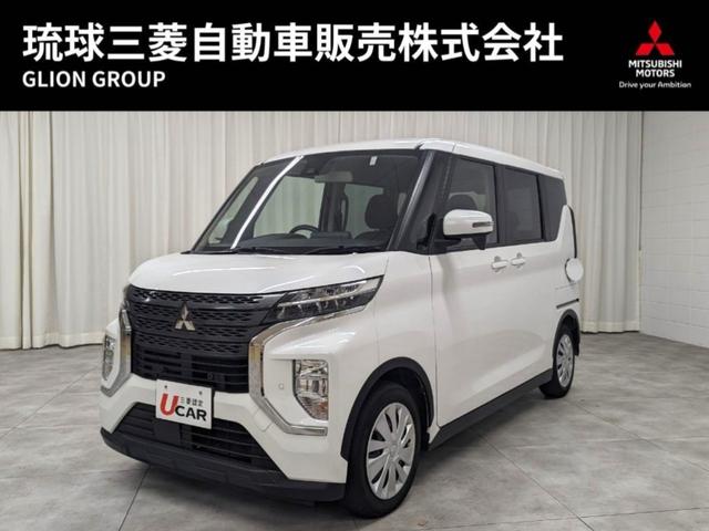 沖縄県の中古車ならｅＫクロススペース Ｍ　・展示試乗車・障害物センサー・アイドリングストップ・ダウンヒルアシストコントロール・レーンアシスト・ＬＥＤヘッド・オートライト・シートヒーター・走行１６８００ｋｍ・車検整備・三菱認定保証