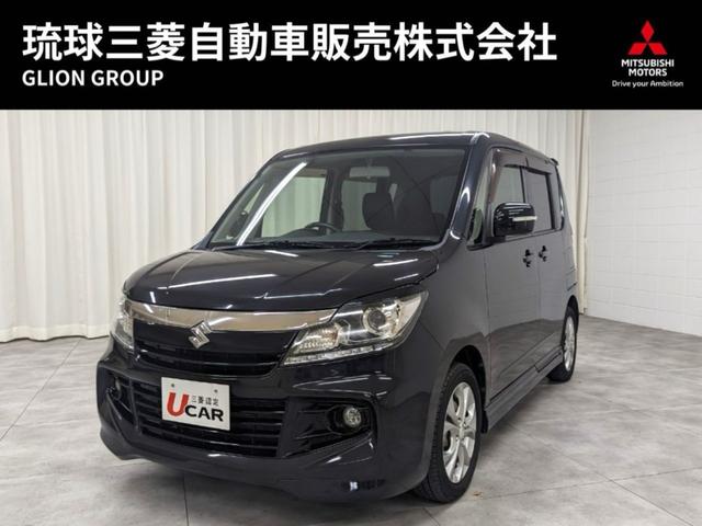 沖縄県浦添市の中古車ならソリオバンディット ベースグレード　・本土仕入・ワンオーナー・社外ナビフルセグＴＶ・両側パワスラ・＆スピーカー・スマートキー・プッシュスタート・ＨＩＤヘッド・オートライト・純正１５ＡＷ・走行５５１００ｋｍ・車検整備付・三菱認定保証