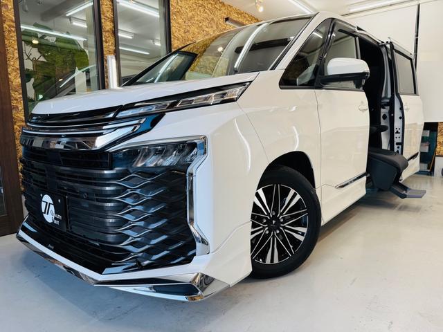 ヴォクシー(トヨタ) ハイブリッドＳ−Ｇ　モデリスタエアロ／アルミ　ドライブレコーダー　バックカメラ　ナビ　ＴＶ　クリアランスソナー 中古車画像