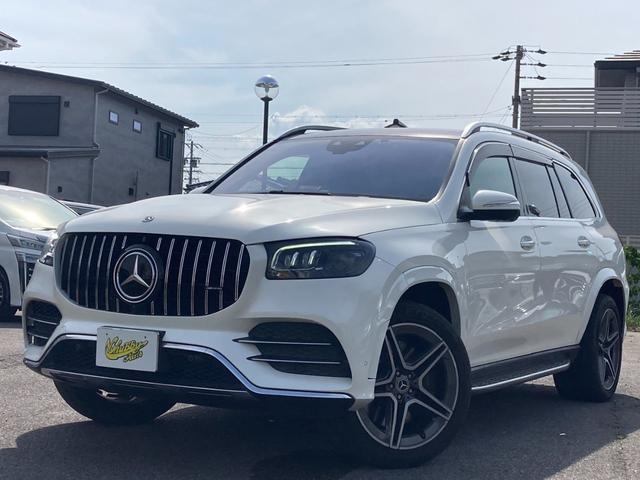 ＧＬＳ４００ｄ　４マチック　ＡＭＧライン　黒レザーシート／パノラミックルーフ／グリル／シートヒーター＆ベンチレーター／１２．３インチディスプレイ／Ｂｕｒｍｅｓｔｅｒサウンド／全周カメラ／ＨＵＤ＆レーダーセーフティＰＫＧ／純正２１インチＡＷ
