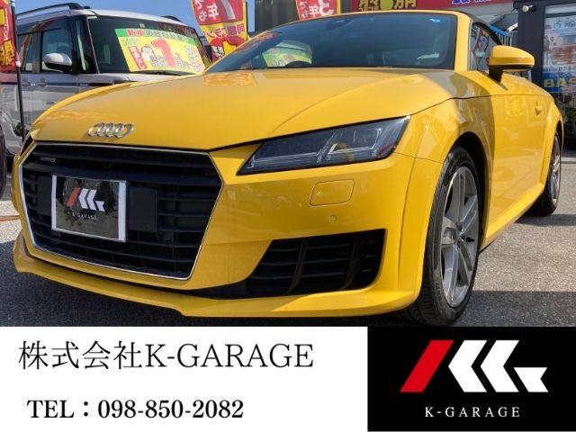 豊見城市 株式会社　Ｋ－ＧＡＲＡＧＥ　ジョイカル沖縄　豊見城店 アウディ ＴＴロードスター ２．０ＴＦＳＩクワトロ　４ＷＤ　バーチャルコックピット　地デジ　純正１８ＡＷ　パワーシート　ＥＴＣ　ＬＥＤヘッドライト　オートエアコン　電動オープンルーフ　リトラクタブルリアスポイラー　クルーズコントロール　スマートキー ペガスイエロー 4.2万km 2016(平成28)年