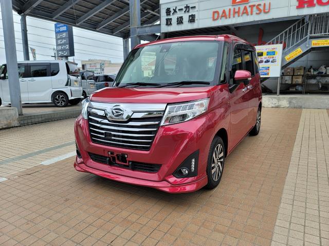 沖縄県島尻郡八重瀬町の中古車ならトール カスタムＧ　ＳＡＩＩ　純正ナビ／フルセグＴＶ／ＣＤ／ＤＶＤ／ＳＡ／Ｂｌｕｅｔｏｏｔｈ／フロントドライブレコーダー　バックカメラ　両側パワースライドドア