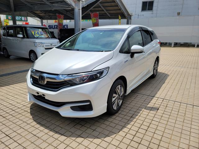 沖縄県の中古車ならシャトル ハイブリッド　ホンダセンシング　純正ナビ／ＣＤ／ＳＤ／Ｂｌｕｅｔｏｏｔｈ　バックカメラ　ＥＴＣ　ドラレコ（フロント）　プッシュスタート