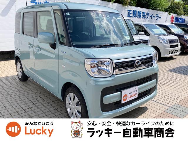 沖縄県島尻郡南風原町の中古車ならフレアワゴン ハイブリッドＸＳ　衝突軽減ブレーキサポート　バックセンサー　スマートキープッシュスタート　オートハイビーム　ナビＴＶ　Ａストップ　盗難防止装置　フルフラット　シートヒータ　地デジ　ＤＶＤ　キーフリー　オートエアコン