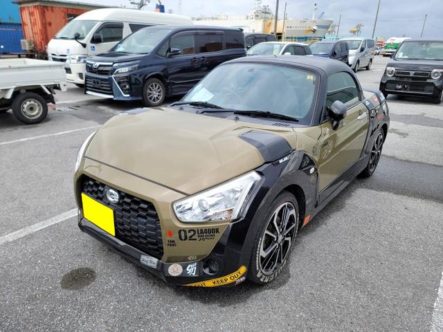 沖縄の中古車 ダイハツ コペン 支払総額 85万円 リ済込 2015(平成27)年 12.5万km ＤグリーンＩＩ