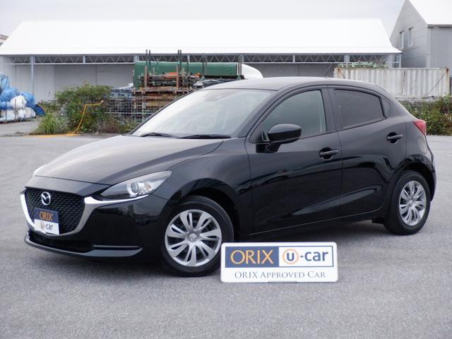 沖縄の中古車 マツダ ＭＡＺＤＡ２ 支払総額 133.9万円 リ済込 2020(令和2)年 6.2万km ジェットブラックマイカ