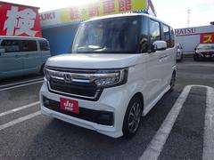 N-BOXカスタム L ホンダセンシング SDナビ フルセグTV DVD ブルートゥース ETC ドライブレコーダー バックカメラ 左側パワースライドドア LEDヘッドライト リアパーキングセンサー プッシュスタート 中古車画像