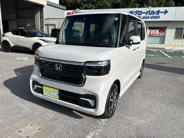 沖縄の中古車 ホンダ Ｎ－ＢＯＸカスタム 支払総額 199万円 リ済込 2024(令和6)年 3km ピュアホワイトパール