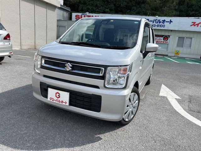 沖縄県の中古車ならワゴンＲ ハイブリッドＦＸ　検２年付き　プッシュスタート　スマートキー　ヘッドアップディスプレイ　ＣＤチューナー　ＥＴＣ車載器　ドアバイザー　フロアマット　アンダーコート施工済