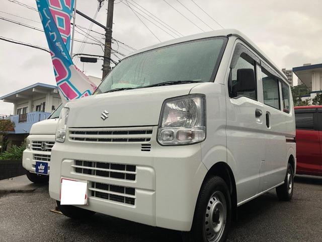 沖縄の中古車 スズキ エブリイ 支払総額 65万円 リ済込 2018(平成30)年 9.1万km ホワイト