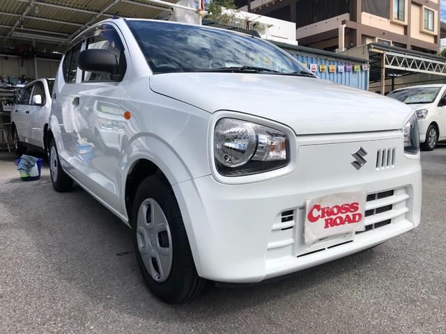 沖縄の中古車 スズキ アルト 車両価格 49万円 リ済込 2017(平成29)年 3.7万km ホワイト