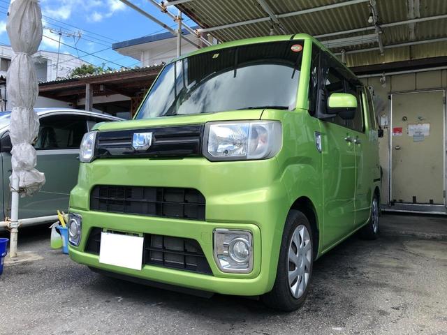 沖縄県の中古車ならウェイク Ｄ　アイドリングストップ、ＣＤ、キーレス！横滑り防止！！