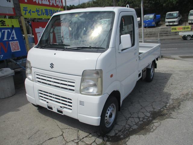 キャリイトラック 　４ＷＤ　ＡＴ　本土車両　エアコン　パワステ　実走行４．５万ｋｍ