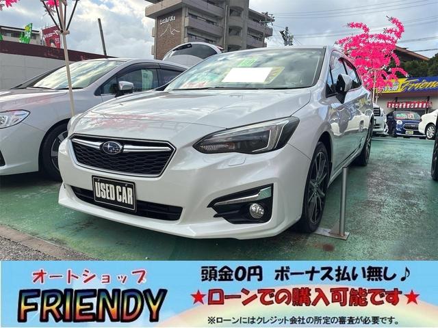 沖縄県中頭郡西原町の中古車ならインプレッサスポーツ ２．０ｉ－Ｌアイサイト　純正ナビ　ＴＶ　Ｂｌｕｅｔｏｏｔｈ　アイドリングストップ　スマートキー　純正アルミ　衝突被害軽減システム　オートクルーズコントロール　レーンアシスト　オートライト