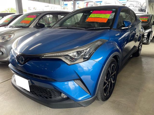 Ｃ－ＨＲ Ｇ　ワイドナビ　ＴＶ　ＤＶＤ　Ｂｌｕｅｔｏｏｔｈ　バックカメラ　クリアランスソナー　衝突軽減ブレーキ　ＬＥＤライト　ハーフレザーシート