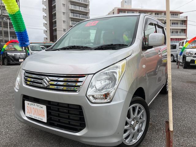 沖縄県の中古車ならワゴンＲ ＦＸ　内地中古車　無事故車　希少のマニアル５速　アイドリングストップ車　キーレス　走行３万キロ台