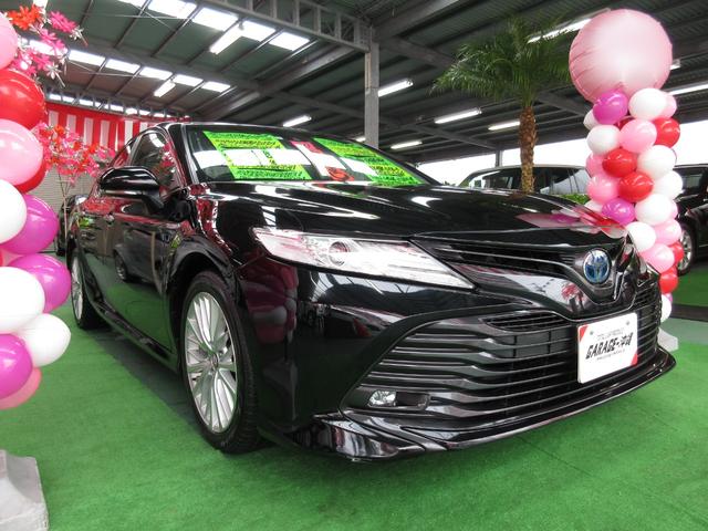 沖縄県中頭郡中城村の中古車ならカムリ Ｘ　ハイブリッド・ナビ＆ワンセグ・ＬＥＤライト・バックカメラ・セーフティーセンス・エアロＶｒ買取り車