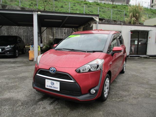 沖縄県の中古車ならシエンタ ハイブリッドＧ　／／純正ナビ／／ＴＶ／／ＢＴ／／Ｂカメラ／／両側パワスラ／／７人乗り／／