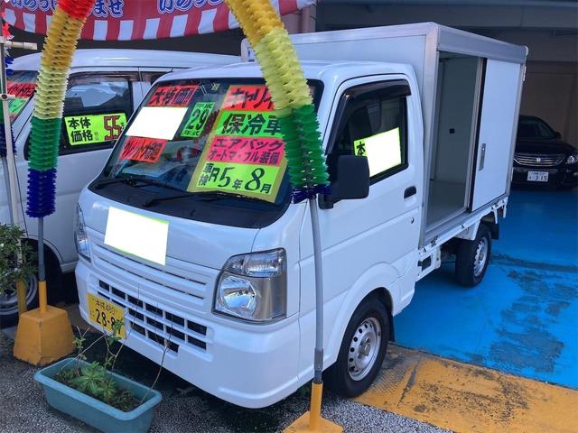 沖縄の中古車 スズキ キャリイトラック 車両価格 75万円 リ済別 2017(平成29)年 6.6万km ホワイト