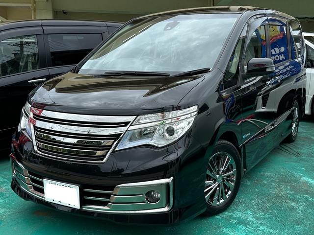 沖縄の中古車 日産 セレナ 支払総額 145万円 リ済込 2014(平成26)年 6.3万km ブラックＭ