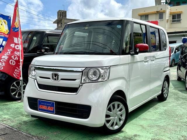 沖縄県の中古車ならＮ－ＢＯＸ Ｇ・Ｌホンダセンシング　ＧａｔｈｅｒｓナビＴＶバックカメラ／Ｂｌｕｅｔｏｏｔｈ／スマートキー／ＥＴＣ／クルコン／パワースライドドア／ＬＥＤライト／アイドルストップ