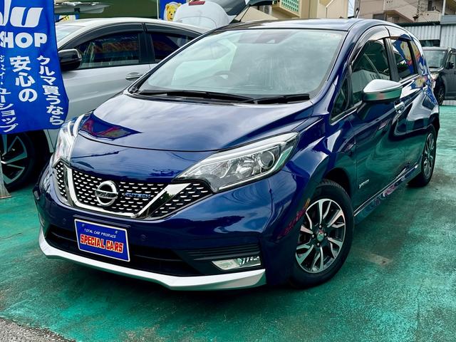 沖縄県中頭郡西原町の中古車ならノート ｅ－パワーオーテック　純正ナビＴＶフルセグ／アラウンドビューモニター／Ｂｌｕｅｔｏｏｔｈ／レザー調シートカバー／ＬＥＤライト／ドラレコ／衝突被害軽減ブレーキ／障害物センサー／車線逸脱警報／ＥＴＣ