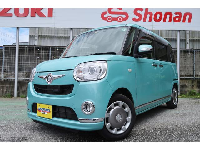 沖縄県の中古車ならムーヴキャンバス Ｇメイクアップ　ＳＡＩＩ　走行３．４万ｋｍ　純正ナビ　ＴＶ　ＤＶＤ　Ｂｌｕｅｔｏｏｔｈ　バックカメラ　内地仕入　ワンオーナー　両側パワースライドドア　ＥＴＣ　修復歴なし