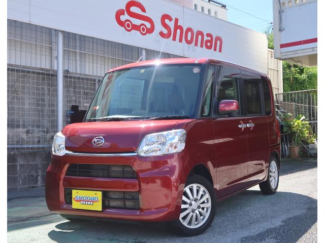 沖縄の中古車 ダイハツ タント 支払総額 89万円 リ済込 2016(平成28)年 8.3万km レッドＭ