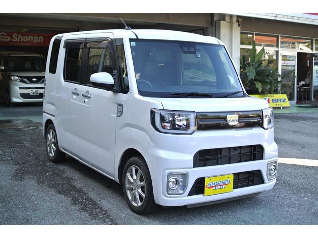 沖縄県の中古車ならウェイク Ｌ　ＳＡＩＩＩ　走行４万ｋｍ　修復歴なし　両側パワースライド　純正ナビ　Ｂｌｕｅｔｏｏｔｈ　ＤＶＤ　前後ドラレコ　バックカメラ　プッシュスタート　修復歴なし　本土仕入れ