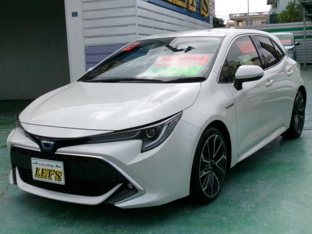 沖縄県の中古車ならカローラスポーツ ハイブリッドＧ　Ｚ　トヨタセーフティセンス・安全運転支援システム