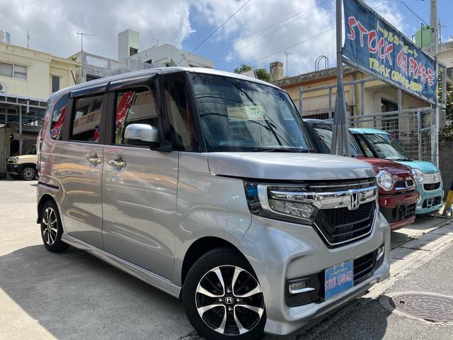 沖縄県宜野湾市の中古車ならＮ－ＢＯＸカスタム Ｇ・Ｌホンダセンシング　電動スライドドア・ナビ・Ｂｌｕｅｔｏｏｔｈ・バックカメラ