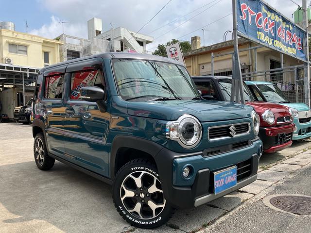 沖縄県宜野湾市の中古車ならハスラー ハイブリッドＸ　１インチリフトアップ・ＴＯＹＯオープンカントリーＲＴタイヤ・セーフテーサポート・オートライト・ＬＥＤヘッドランプ・フォグランプ・プッシュスタート・スマートキー