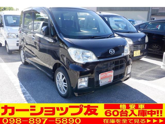 沖縄の中古車 ダイハツ タントエグゼ 支払総額 42万円 リ済込 2010(平成22)年 11.8万km ブラック