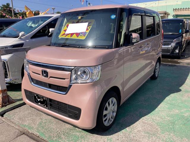 沖縄県沖縄市の中古車ならＮ－ＢＯＸ Ｇ・Ｌホンダセンシング　ホンダセンシング　純正ＳＤナビ　バックカメラ　ブルートゥース　ビルトインＥＴＣ　パワースライドドア