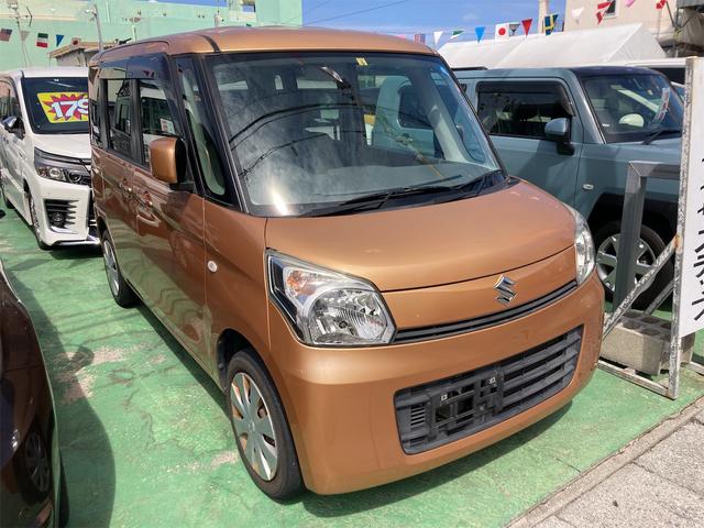 沖縄県の中古車ならスペーシア Ｘ　パワースライドドア　プッシュスタート