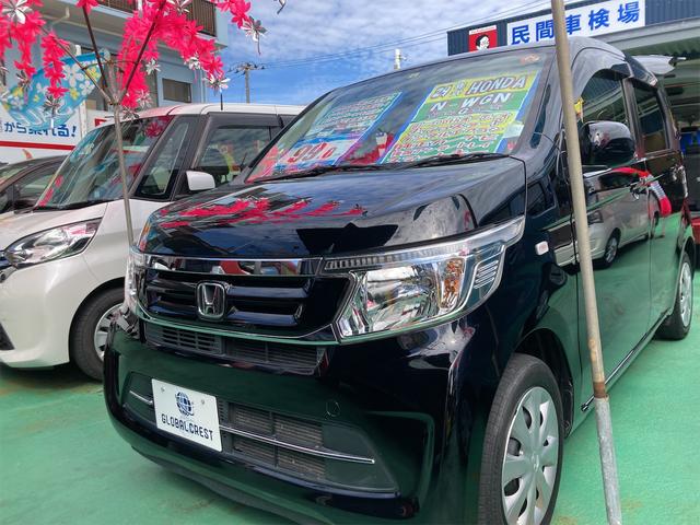 沖縄の中古車 ホンダ Ｎ－ＷＧＮ 車両価格 94万円 リ済込 2017(平成29)年 7.4万km ブラック