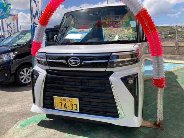 沖縄の中古車 ダイハツ タント 車両価格 179万円 リ済込 2022(令和4)年 0.1万km パールホワイト
