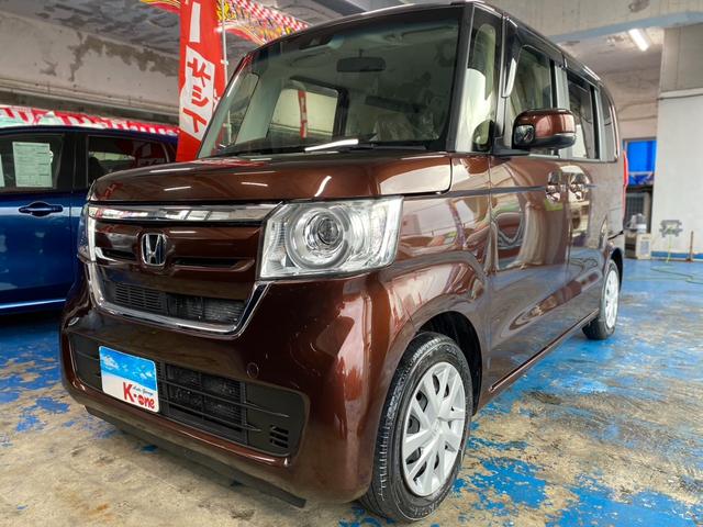 沖縄の中古車 ホンダ Ｎ－ＢＯＸ 支払総額 99万円 リ済込 2019(令和1)年 5.3万km ブラウンＭ