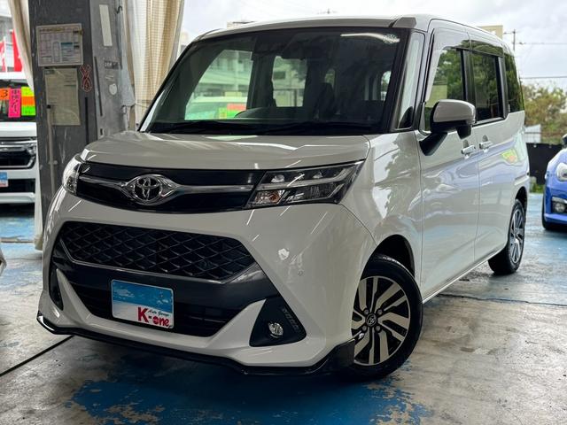 沖縄県の中古車ならタンク カスタムＧ　ナビ・ＴＶ・ＣＤ・ブルートゥース・バックカメラ・両側パワースライドドア・トヨタセーフティーセンス搭載