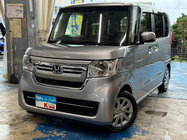 沖縄県の中古車ならＮ－ＢＯＸ Ｌ　純正ナビ・ＴＶ・ＤＶＤ・ブルートゥース・ミュージックラック・バックカメラ・両側パワースライドドア・ホンダセンシング
