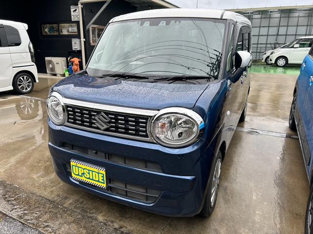沖縄の中古車 スズキ ワゴンＲスマイル 支払総額 117万円 リ済込 2022(令和4)年 3.9万km ブルー