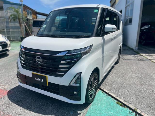 ハイウェイスター　Ｘ　パーキングアシスト　アイドリングストップ　禁煙車　ミュージックサーバー　　Ｂｌｕｅｔｏｏｔｈ　ＴＶ　ハーフレザーシート　シートリフター　ベンチシート　アルミホイール　リアスポイラー　全方位カメラ