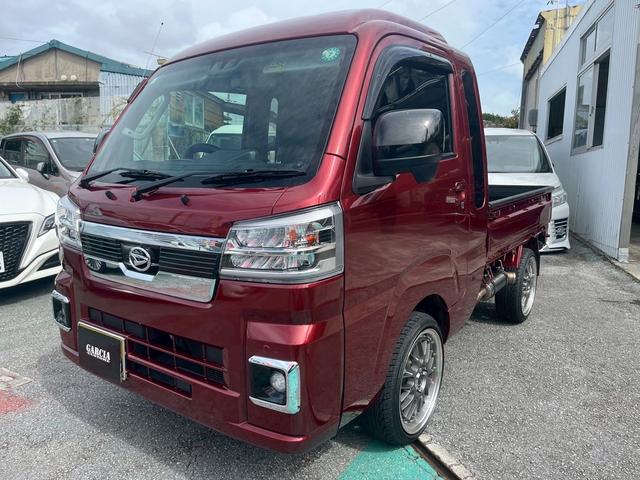 ハイゼットトラック(ダイハツ) ジャンボSAIIIt 衝突安全ボディ 障害物センサー アイドリングストップ 禁煙車 ラジオ CD 中古車画像