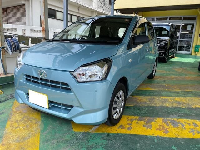 沖縄の中古車 ダイハツ ミライース 車両価格 95万円 リ済込 2020(令和2)年 1.0万km ブルー