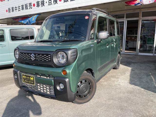 沖縄県宜野湾市の中古車ならスペーシアギア ハイブリッドＸＺ　２年保証　消耗部品交換（タイヤ＆バッテリー）　フルセグＴＶ　バックカメラ　ドライブレコーダー　両側パワースライドドア