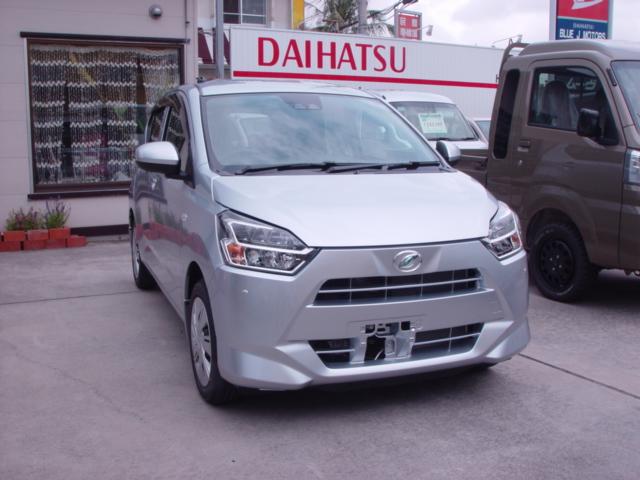 沖縄の中古車 ダイハツ ミライース 車両価格 118万円 リ済込 2021(令和3)年 7km グレー